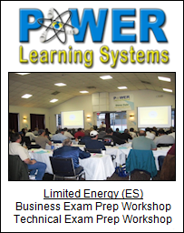 Limited Energy (ES) Power Learning Systems Exam Prep