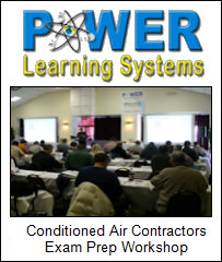 Conditioned Air Contractors Exam Prep