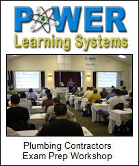 Plumbing Contractors Exam Prep